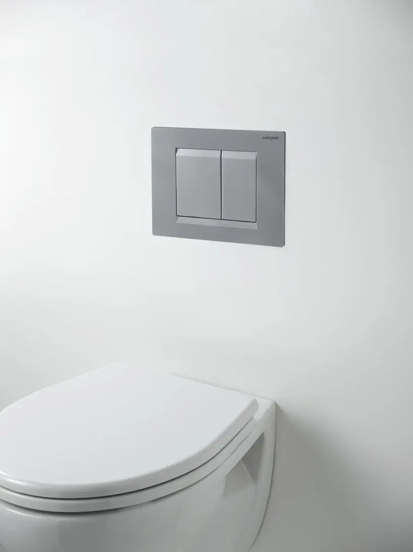 Кнопка смыва Wirquin Essentiel 55950005 (Matte Chrome)