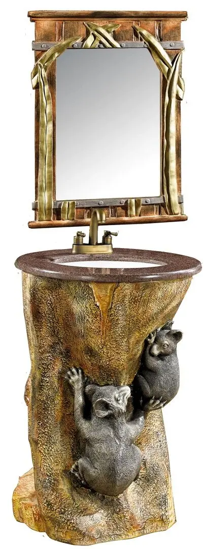 Set de mobila Art Flame Charlotte VF249/VG249 (Light Brown/Antique)