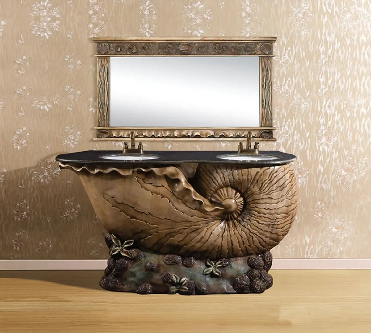 Set de mobila Art Flame Freeda VF438/VG438 (Light Brown/Antique)