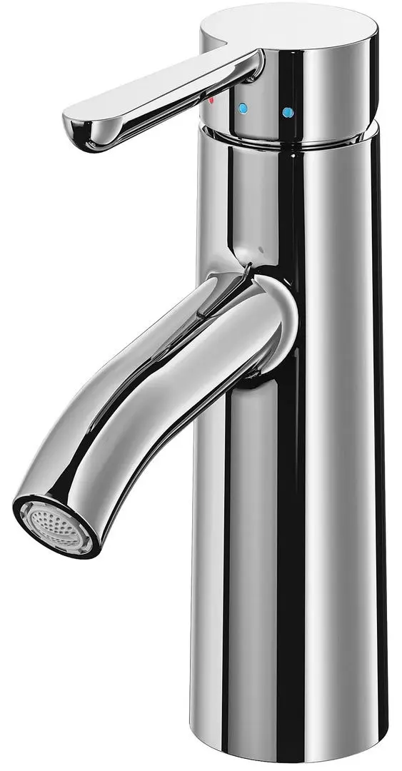 Set mobilier baie Ikea Godmorgon/Odensvik 5 piese/baterie Dalskar 63cm (Lucios Alb) - 5