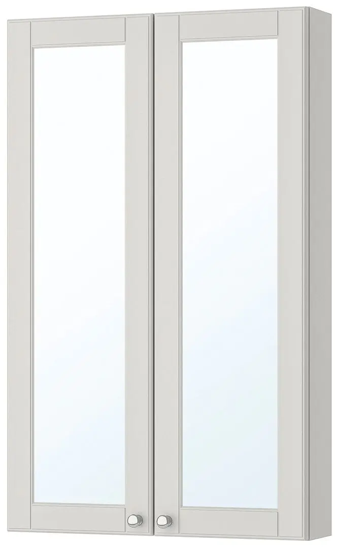 Set mobilier baie Ikea Godmorgon/Rattviken 5 piese/baterie Hamnskar 62cm (Kasjon Gri) - 7