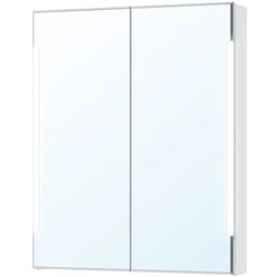 Set mobilier Ikea Godmorgon/Tolken/Kattevik 5 piese/baterie Brogrund 82cm (Aspect Frasin Vopsit Maro/Aspect Marmură) Thumb