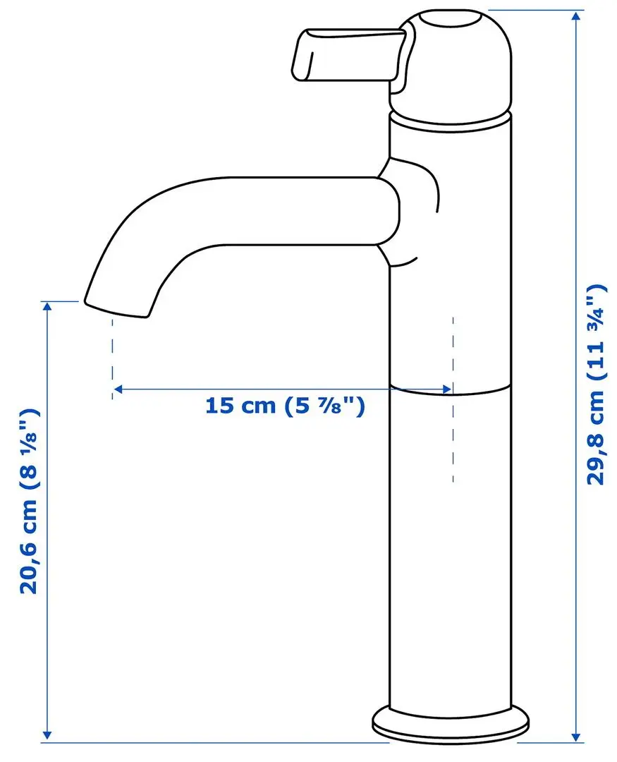 Set mobilier Ikea Godmorgon/Tolken/Kattevik 5 piese/baterie Voxnan 82cm (Kasjon Gri/Aspect Marmura)