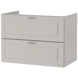 Комплект мебели Ikea Godmorgon/Tolken/Kattevik 5 предметов/смеситель Voxnan 82cm (Кашен Серый/Под Мрамор) Thumb