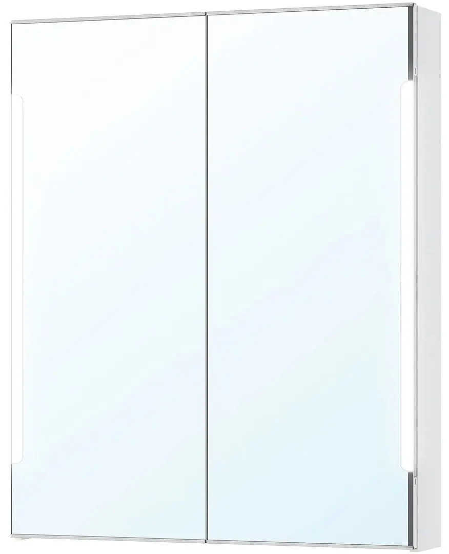 Set mobilier Ikea Godmorgon/Tolken/Kattevik 6 piese/baterie Dalskar 82cm (Alb/Bambus) - 3