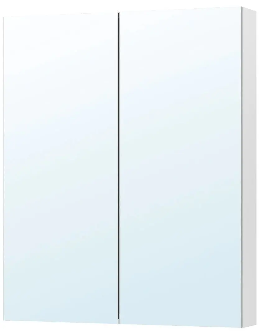 Set mobilier Ikea Godmorgon/Tolken/Kattevik 6 piese/baterie Dalskar 82cm (Lucios Alb/Bambus) - 3