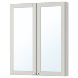 Set mobilier Ikea Godmorgon/Tolken/Kattevik 6 piese/baterie Voxnan 102cm (Kasjon Gri/Aspect Marmură) Thumb