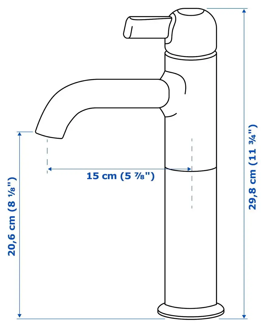 Set mobilier Ikea Godmorgon/Tolken/Kattevik 6 piese/baterie Voxnan 102cm (Kasjon Gri/Aspect Marmură) - 2