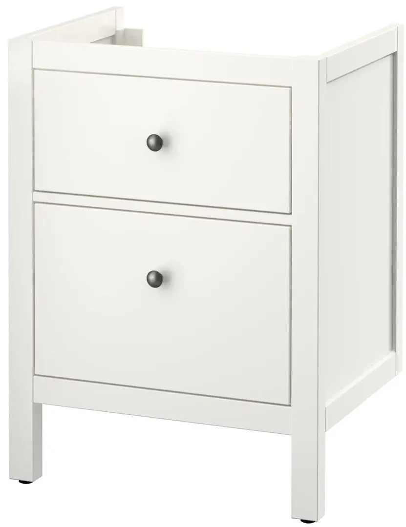 Set mobilier baie Ikea Hemnes/Rattviken 4 piese/baterie Runskar 62cm (Alb) - 8
