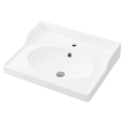 Set mobilier baie Ikea Hemnes/Rattviken 4 piese/baterie Runskar 62cm (Alb) Thumb