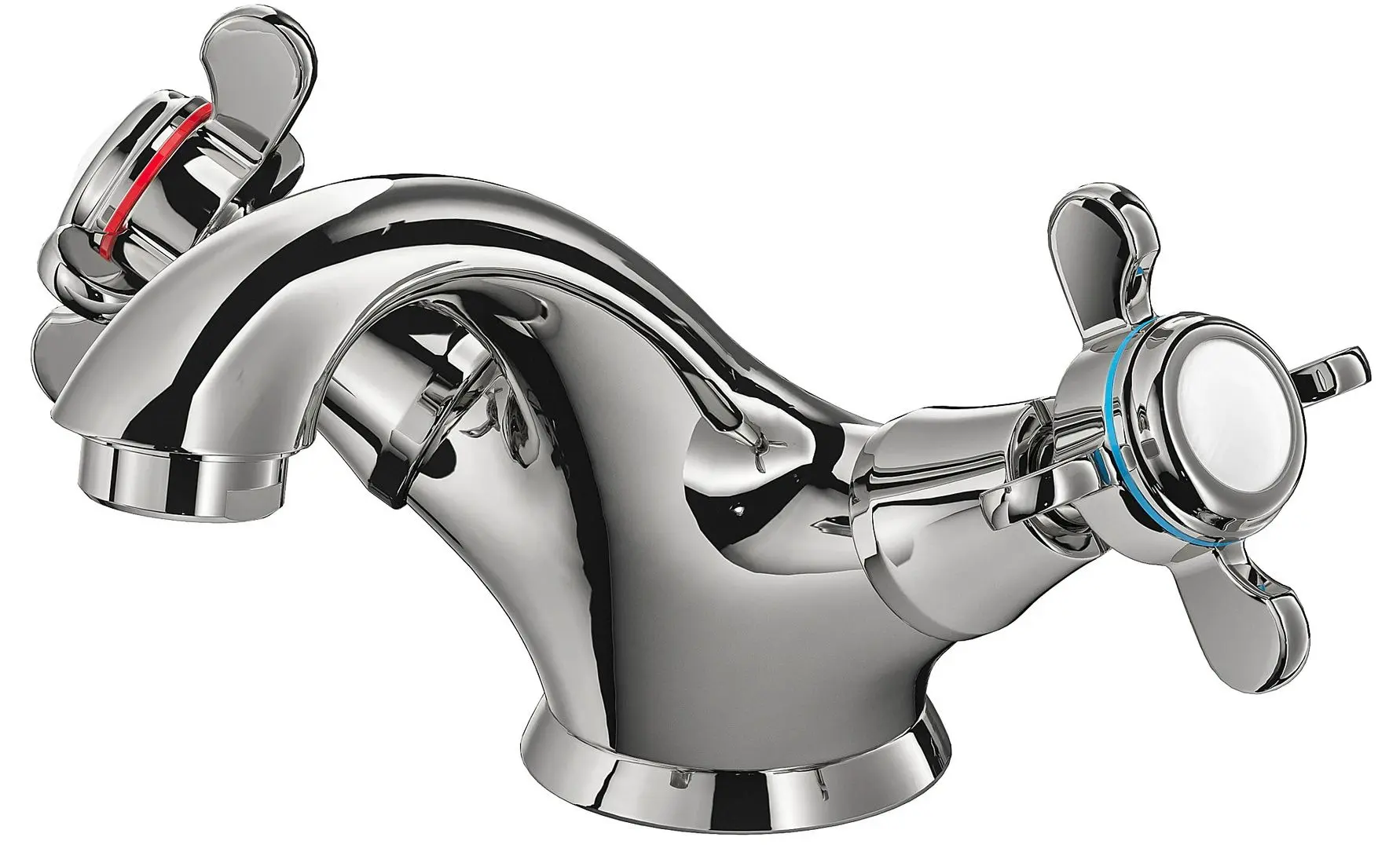 Set mobilier baie Ikea Hemnes/Rattviken 4 piese/baterie Runskar 62cm (Alb) - 5