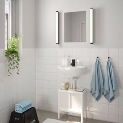 Комплект мебели Ikea Lilltjarn/Skatsjon 5 предметов/смеситель Saljen 45x35 (Белый) Thumb