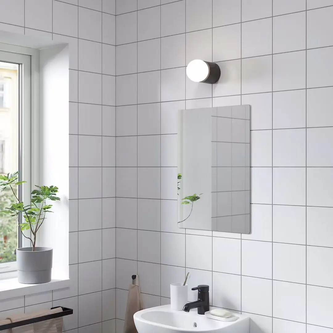 Комплект мебели Ikea Lilltjarn/Skatsjon 5 предметов/смеситель Saljen 45x35 (Белый) - 7