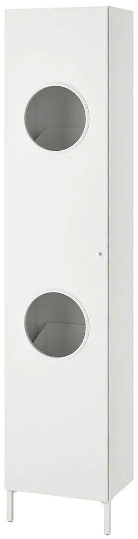 Set mobilier Ikea Nysjon cu usi 105x32x190 (Alb)