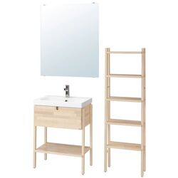 Set mobilier Ikea Vilto/Odensvik 5 piese/baterie Brogrund 65x49x86 (Mesteacan)