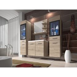 Set de mobila Mirjan24 Holly/Udine I (Sanremo Oak) Thumb