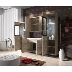 Комплект мебели Mirjan24 Holly/Udine II (White/White Gloss) Thumb