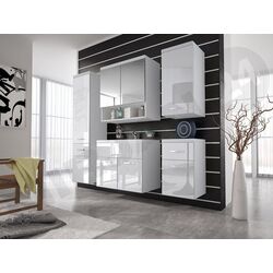 Set de mobila Mirjan24 Lumia/Bella II (White/White Gloss) Thumb