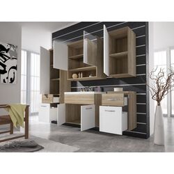 Set de mobila Mirjan24 Lumia/Bella II With Sink (White/White Gloss) Thumb