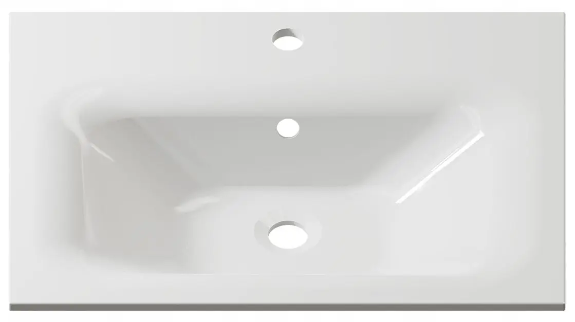Комплект мебели Mirjan24 Mandy/Porto With Sink (White/White Gloss) - 7