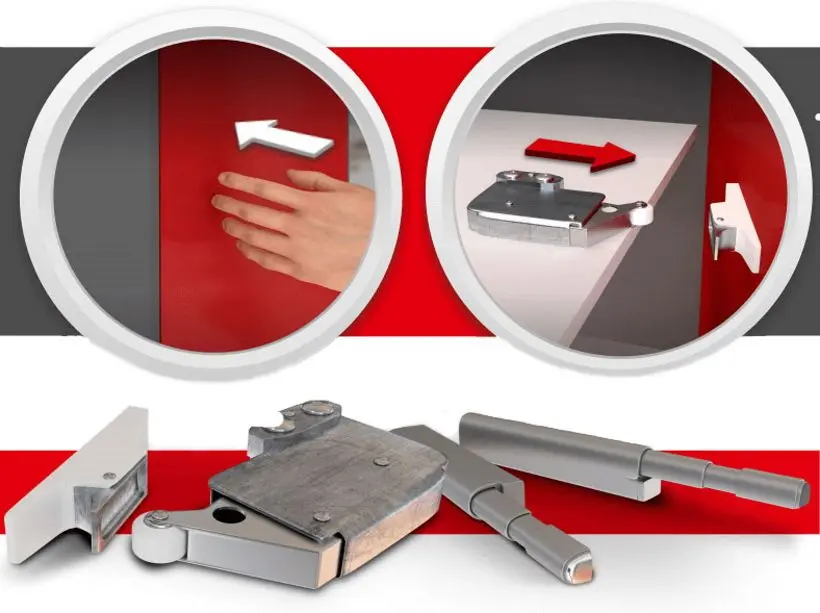 Комплект мебели Mirjan24 Mandy/Porto With Sink (White/White Gloss) - 3