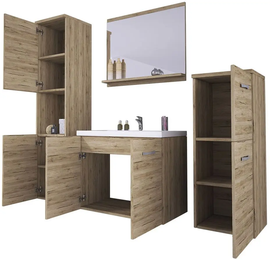 Set de mobila Mirjan24 Megi/Malo I (Bodega Dark)