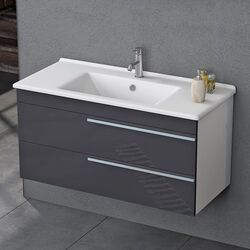 Комплект мебели Nplus Dokker 100 (White/Metal Anthracite) Thumb