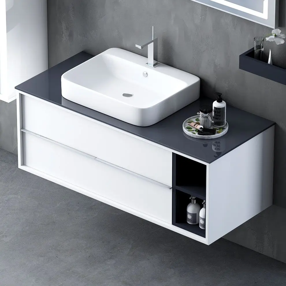 Комплект мебели Nplus Elantra 123 (White/Matt Anthracite) - 4