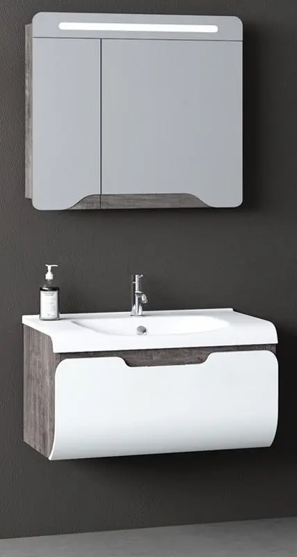 Set de mobila Nplus Golf 80 (Berlin/White)