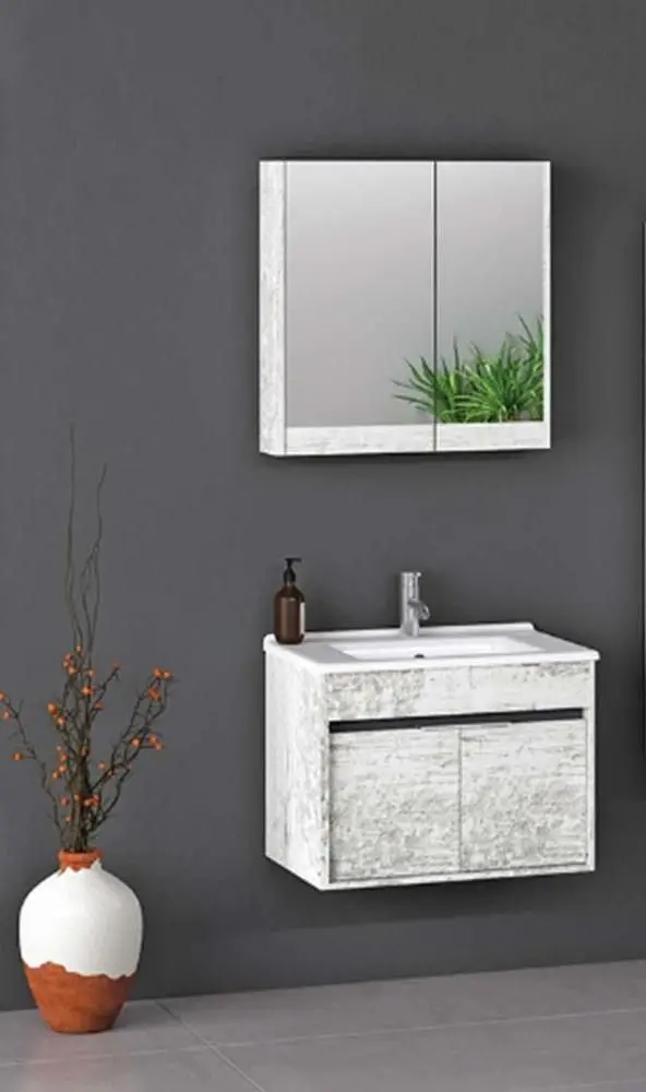 Set de mobila Nplus Kona Plus 65 (Antique White) - 3