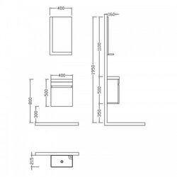 Set de mobila Nplus Micra 40 (White) Thumb