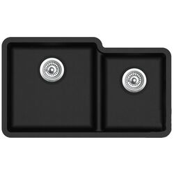 Кухонная мойка Aquasanita Arca SQA230LAW/SQA230RAW (Black Metallic)