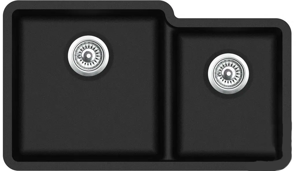 Chiuveta Aquasanita Arca SQA230LAW/SQA230RAW (Black Metallic)