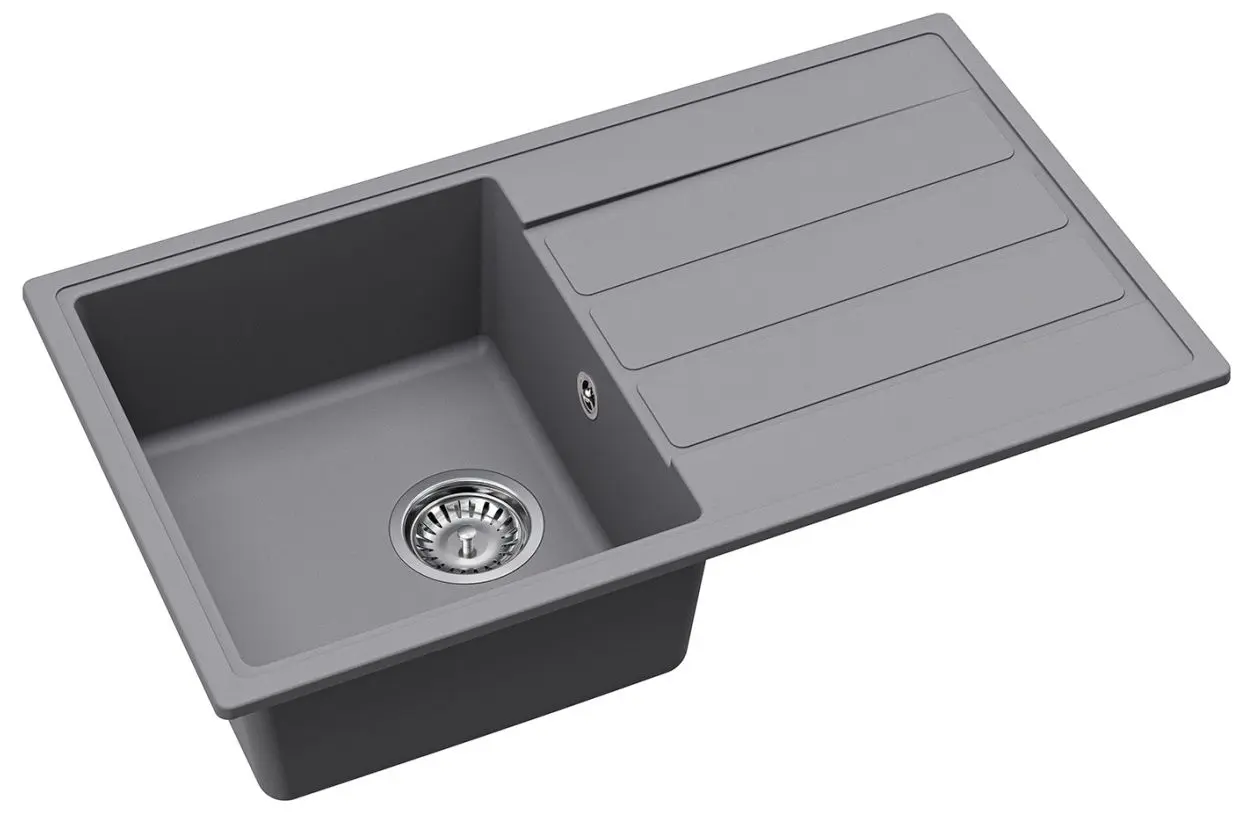 Кухонная мойка Aquasanita Eco-3-G (Blue Grey)