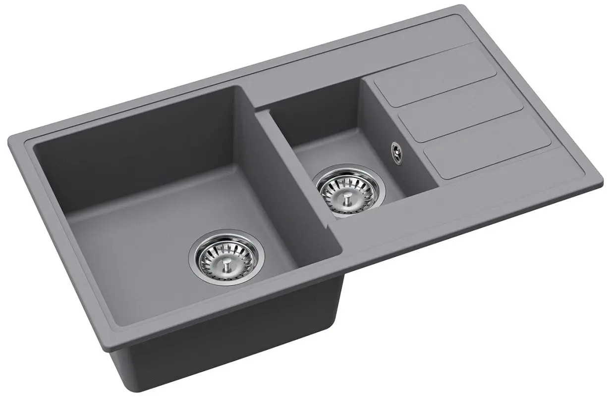 Кухонная мойка Aquasanita Eco-4-G (Blue Grey)