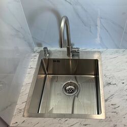 Chiuveta Aquasanita Luna Lun 100X (Inox) Thumb