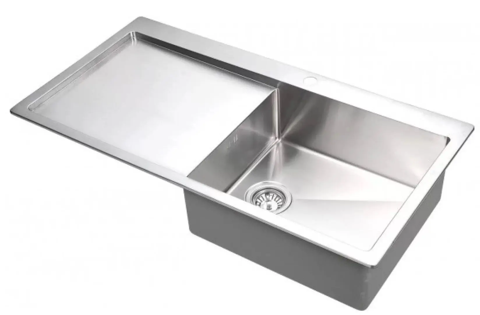 Кухонная мойка Aquasanita Luna Lun 101M-R (Inox)