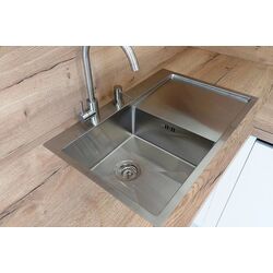 Кухонная мойка Aquasanita Luna Lun 101N-L (Inox) Thumb