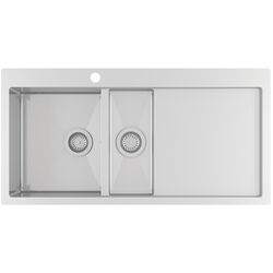 Chiuveta Aquasanita Luna Lun 151M-L (Inox)