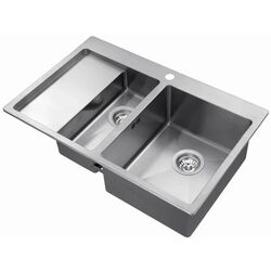 Кухонная мойка Aquasanita Luna Lun 151N-R (Inox) Thumb