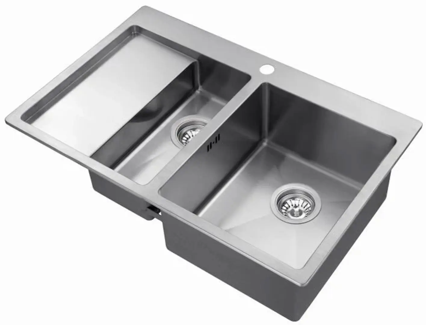 Кухонная мойка Aquasanita Luna Lun 151N-R (Inox)