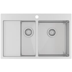 Chiuveta Aquasanita Luna Lun 151N-R (Inox)