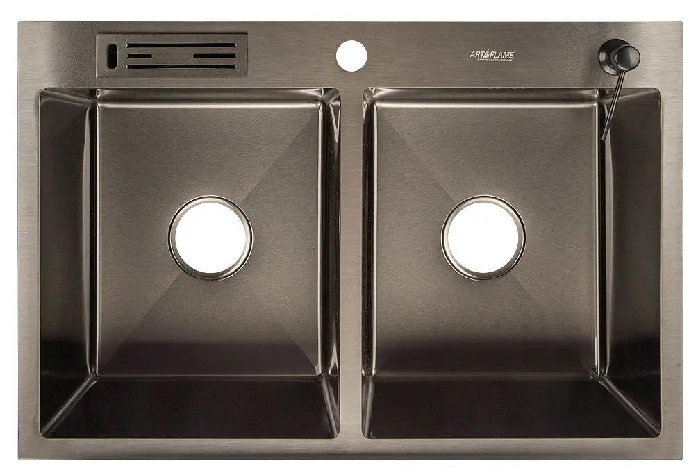 Chiuveta Art Flame Helga HM7650-B (Black)