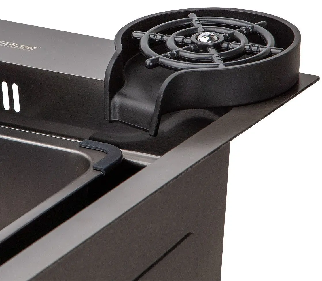 Chiuveta Art Flame Lunara LR7845 (Black)