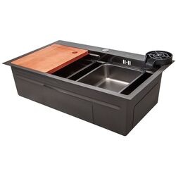 Chiuveta Art Flame Lunara LR7845 (Black)