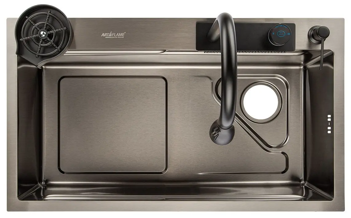 Chiuveta Art Flame Sharlota HR7845-B (Black)