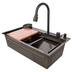 Chiuveta Art Flame Sharlota HR7845-B (Black)