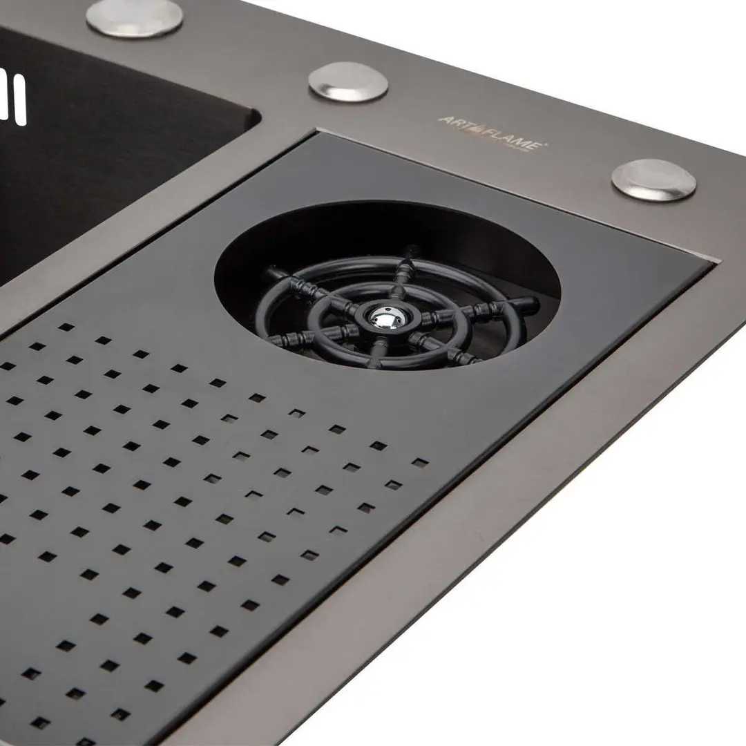 Chiuveta Art Flame Elba 6045 (Black)