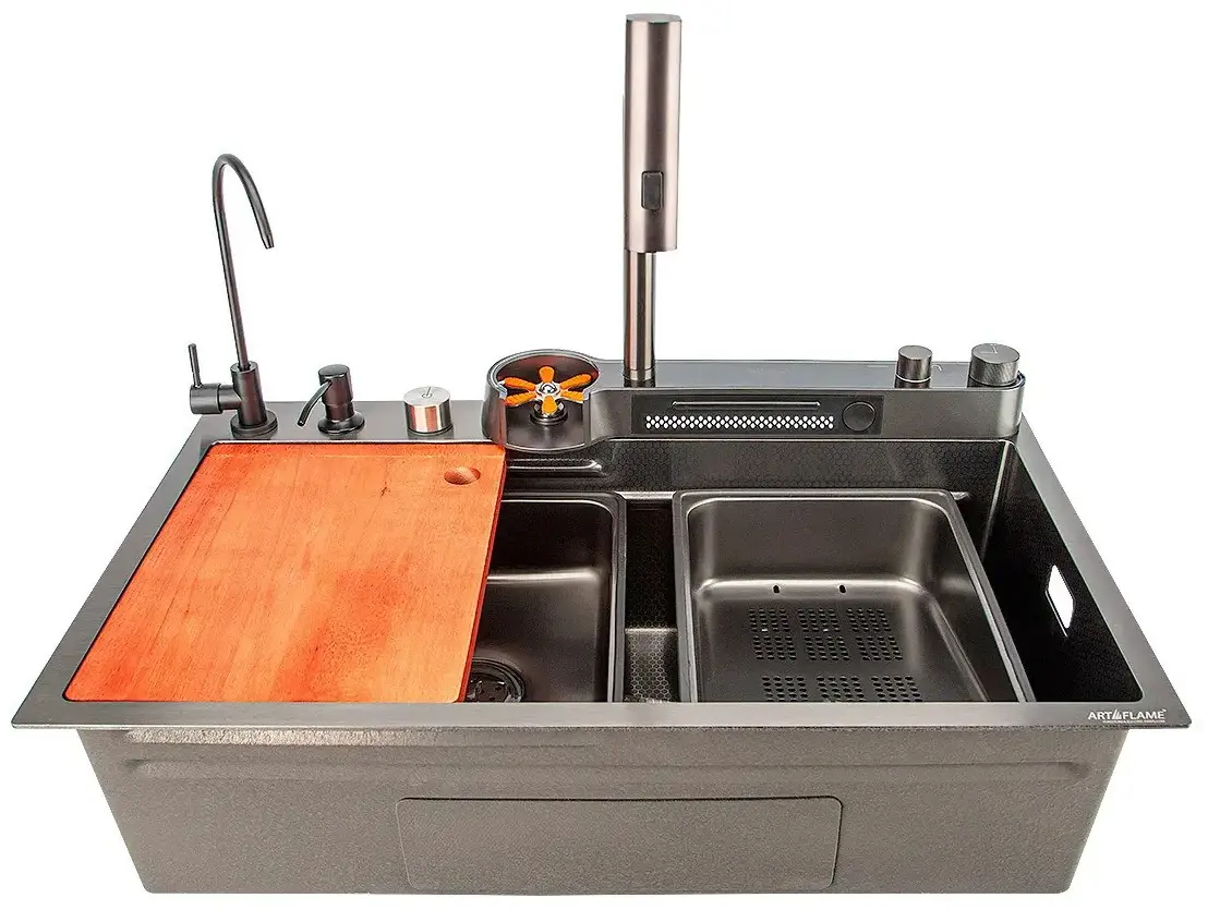 Chiuveta Art Flame Maria Lux DF 7546 (Black)