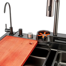 Chiuveta Art Flame Maria Lux DF 7546 (Black) Thumb